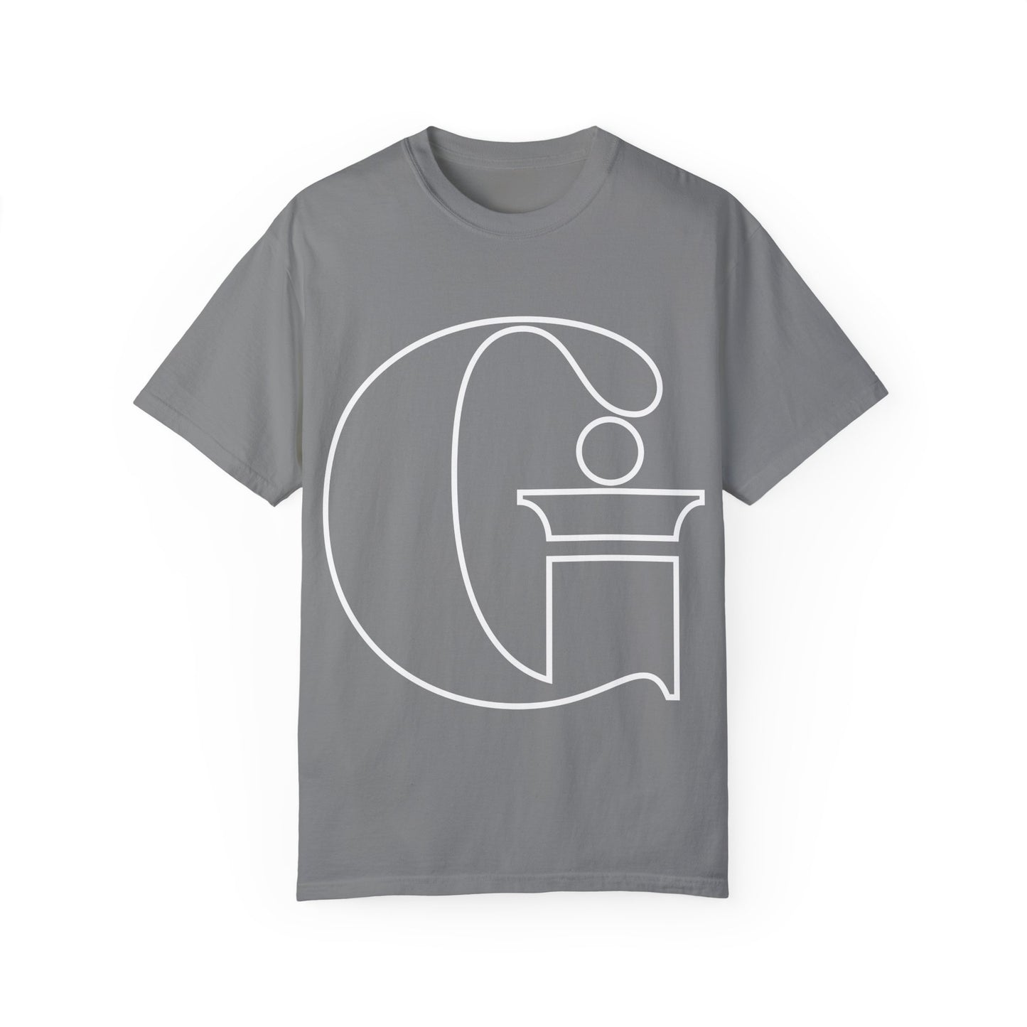 Indiana Gang Outline Logo Unisex Garment-Dyed T-shirt