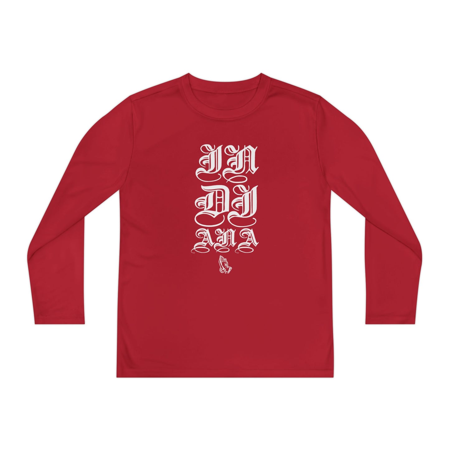 Indiana Gang Blessed Kids Long Sleeve Competitor Tee