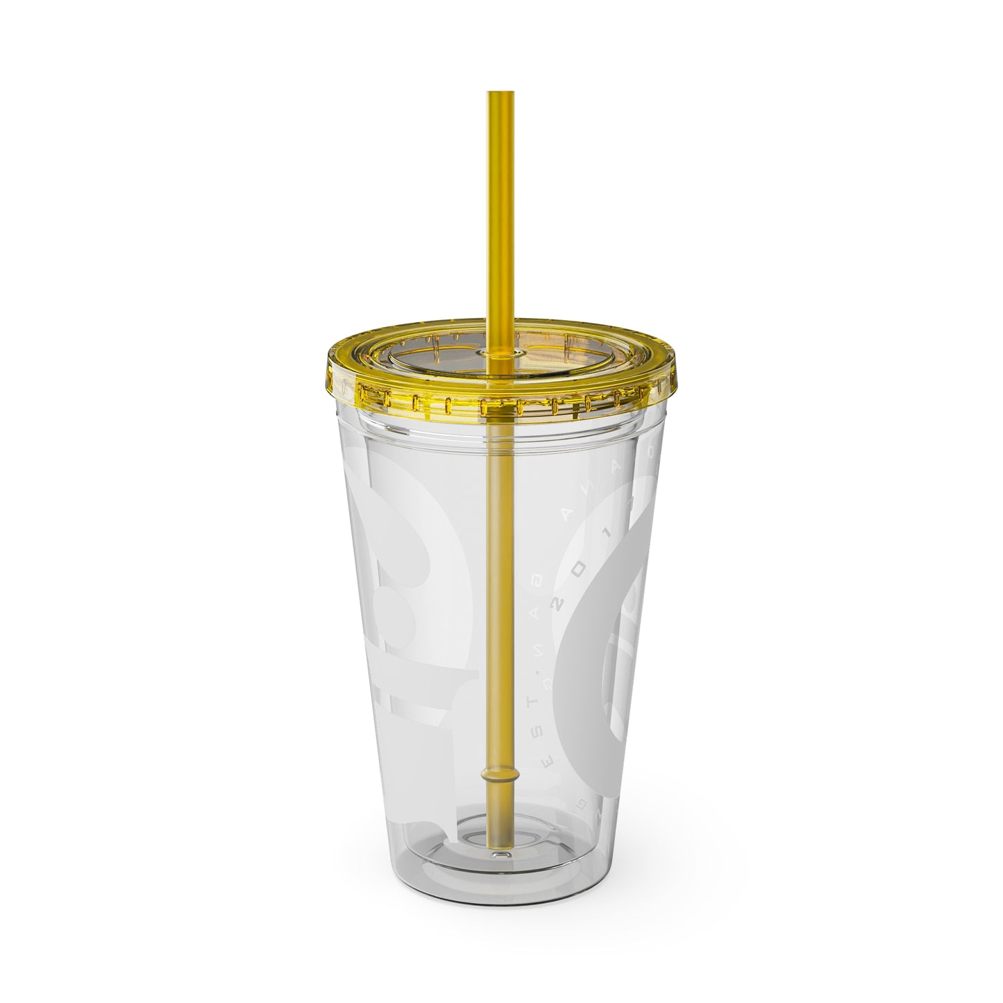 Indiana Gang Logo Sunsplash Tumbler with Straw, 16oz Accessory