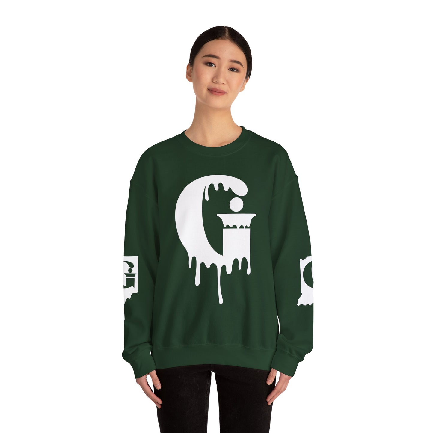 Indiana Gang Drippy Unisex Heavy Blend™ Crewneck Sweatshirt