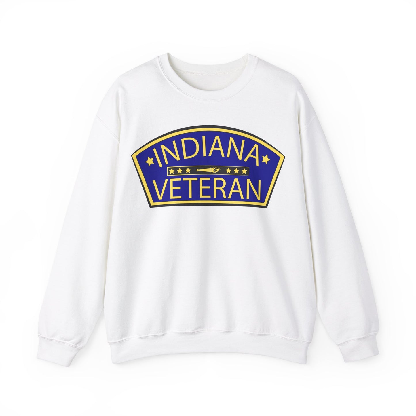 Indiana Veteran White Sweatshirt