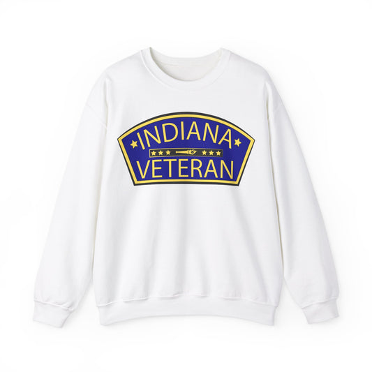 Indiana Veteran White Sweatshirt