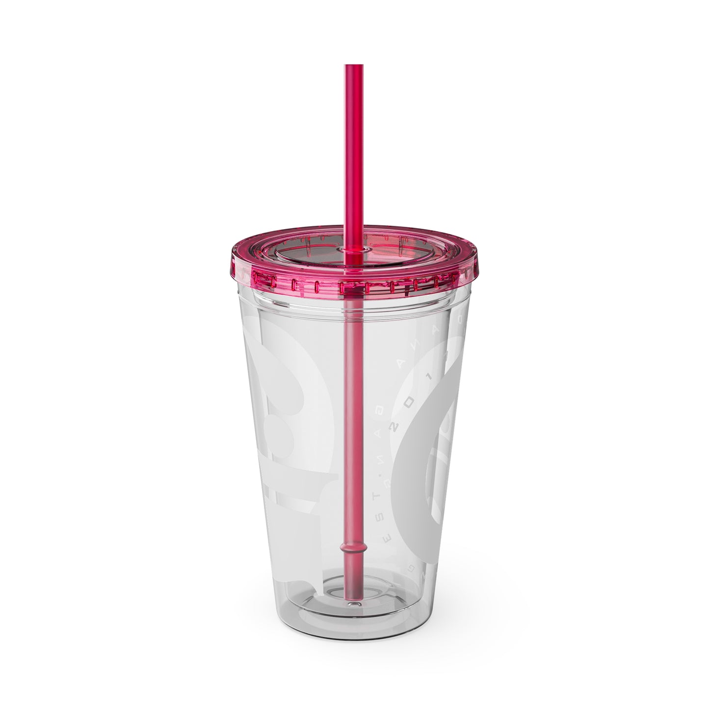 Indiana Gang Logo Sunsplash Tumbler with Straw, 16oz Accessory