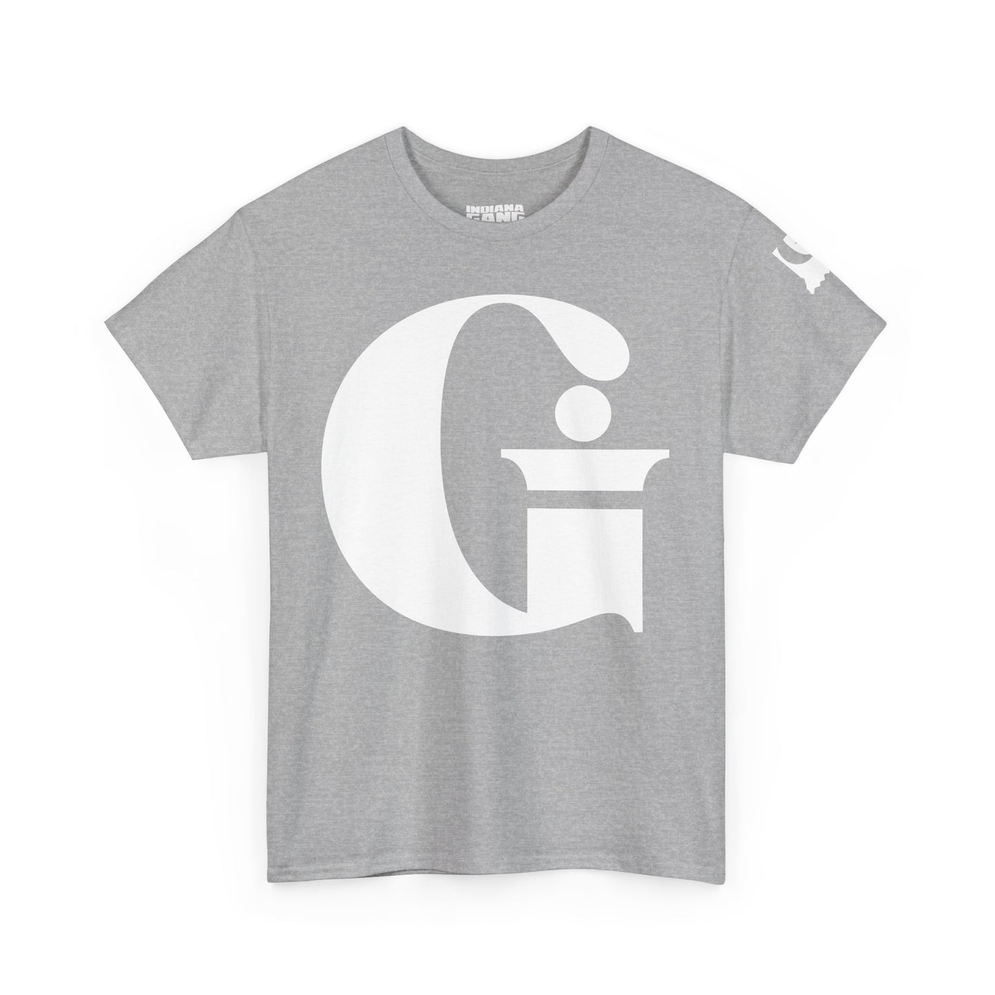 Indiana Gang Logo Colors White Logo T-shirt