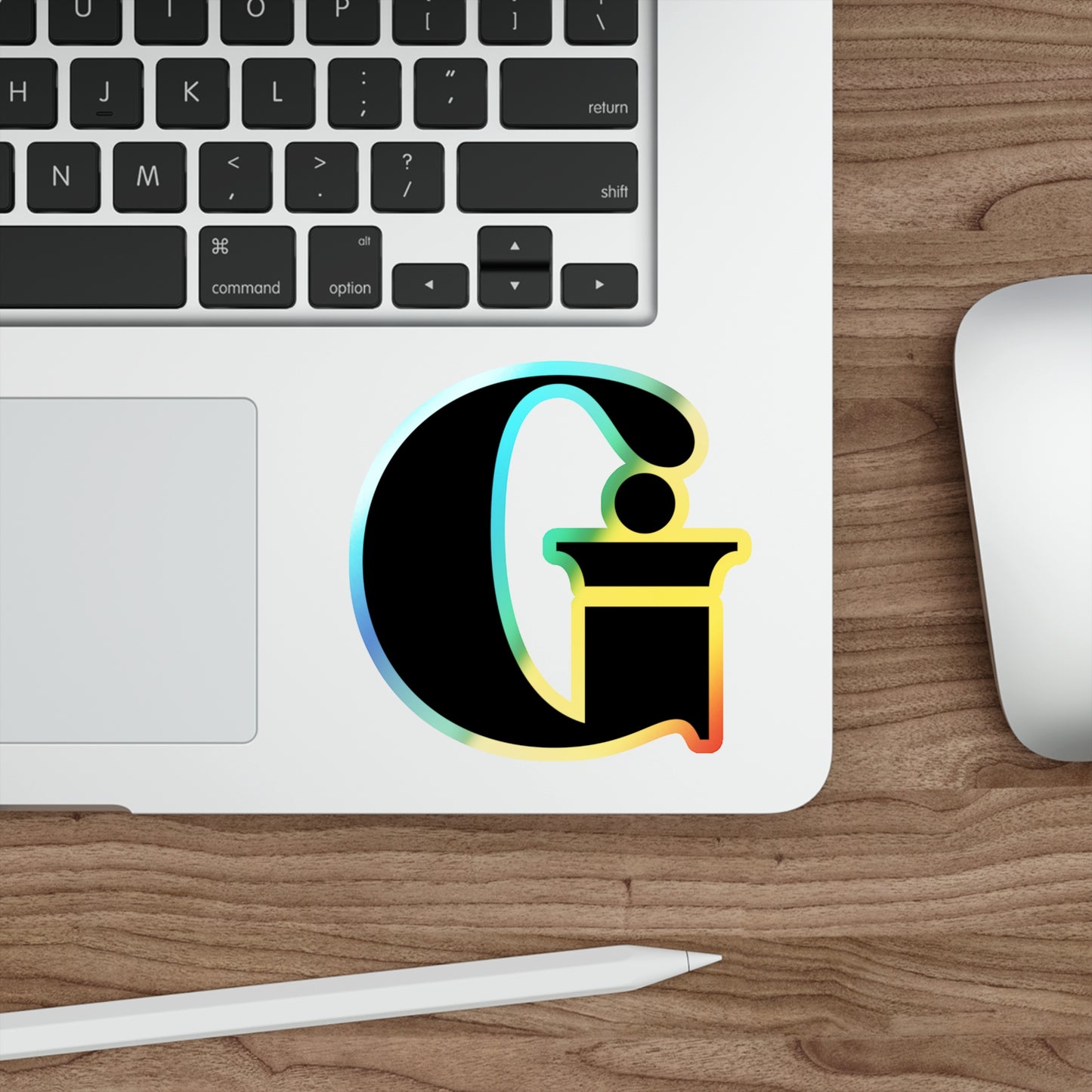 Indiana Gang Logo Holographic Stickers Accessory