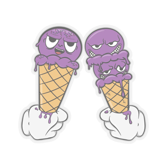 indiana gang purple ice cream STICKER ACCESSORY