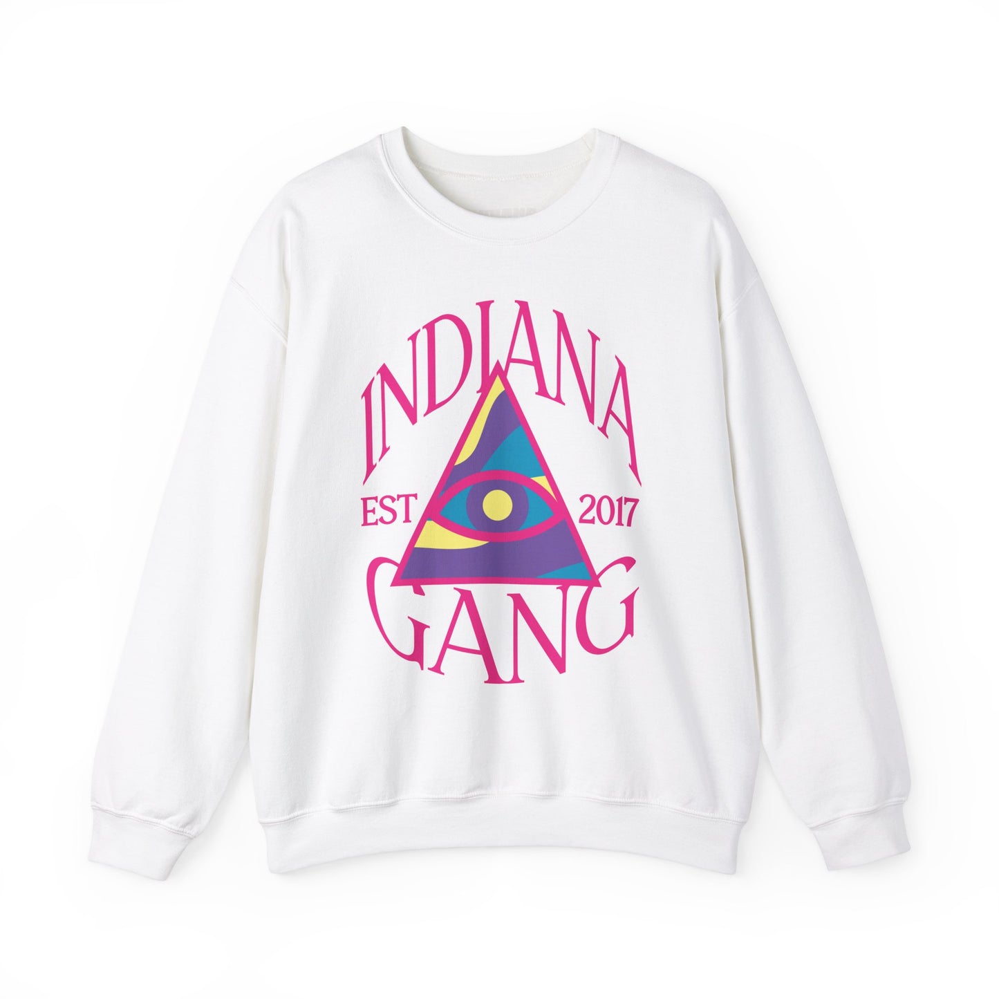 Ladies Indiana Gang Eyes Unisex Heavy Blend™ Crewneck Sweatshirt