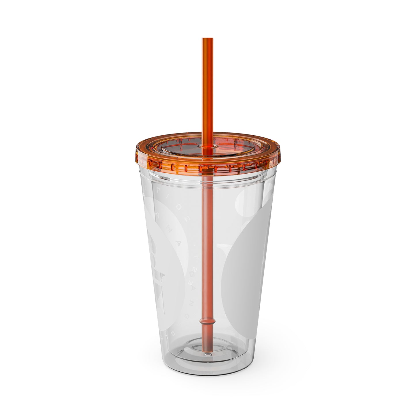 Indiana Gang Logo Sunsplash Tumbler with Straw, 16oz Accessory