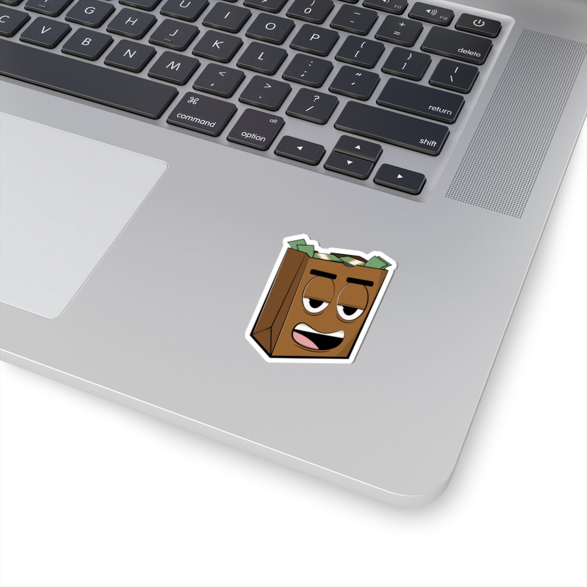 brown paper bag STICKER ACCESSORY