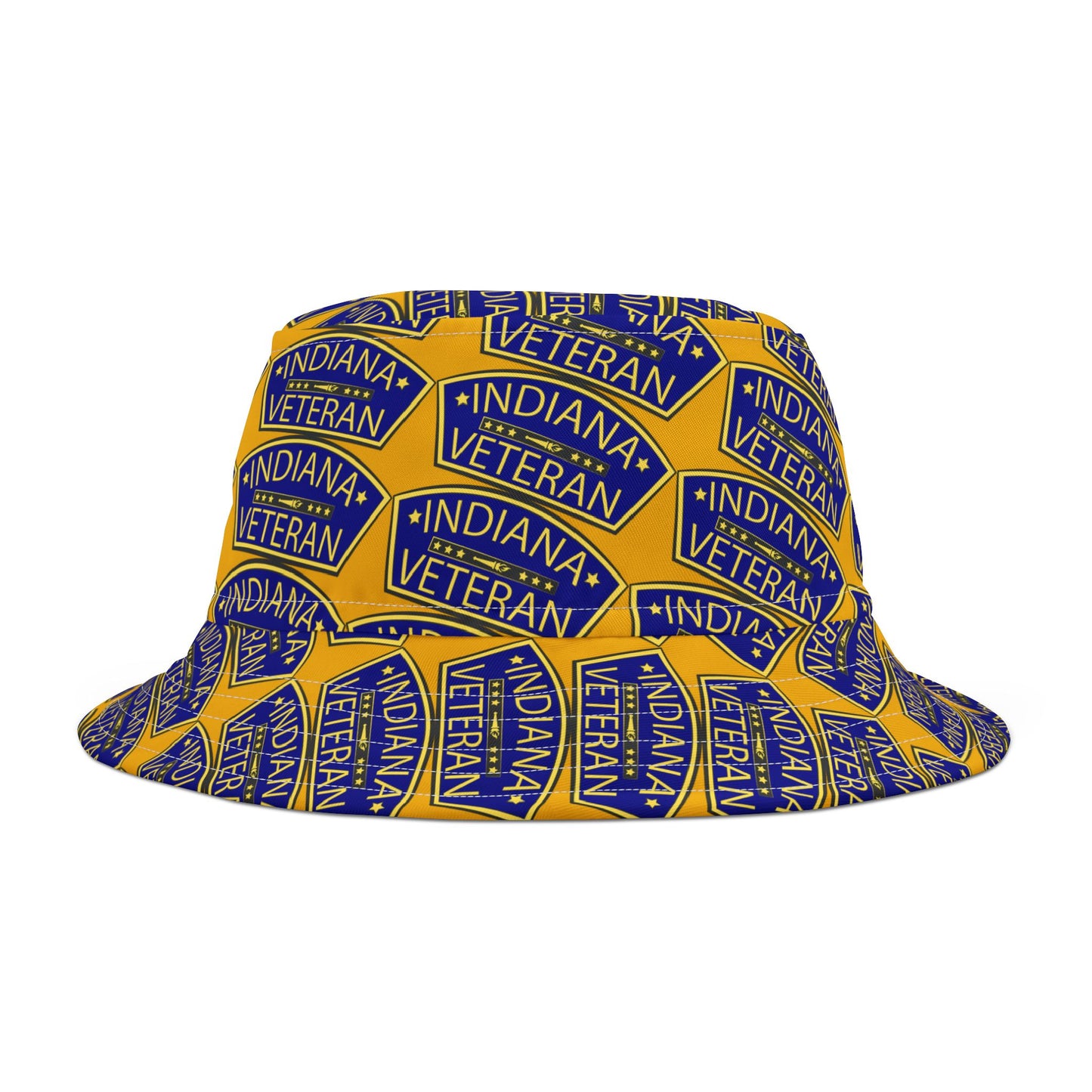 Indiana Veteran Yellow Bucket Hat