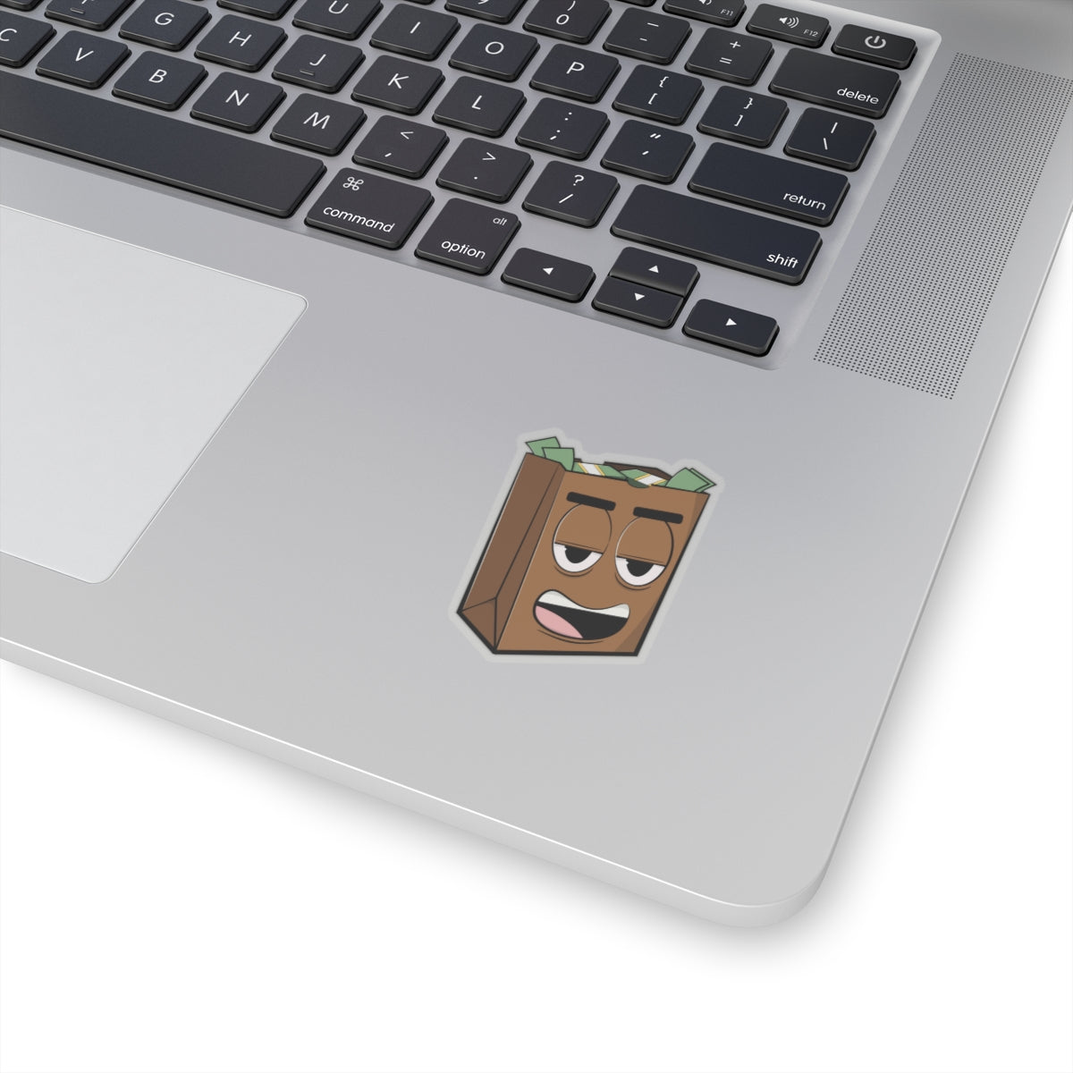 brown paper bag STICKER ACCESSORY