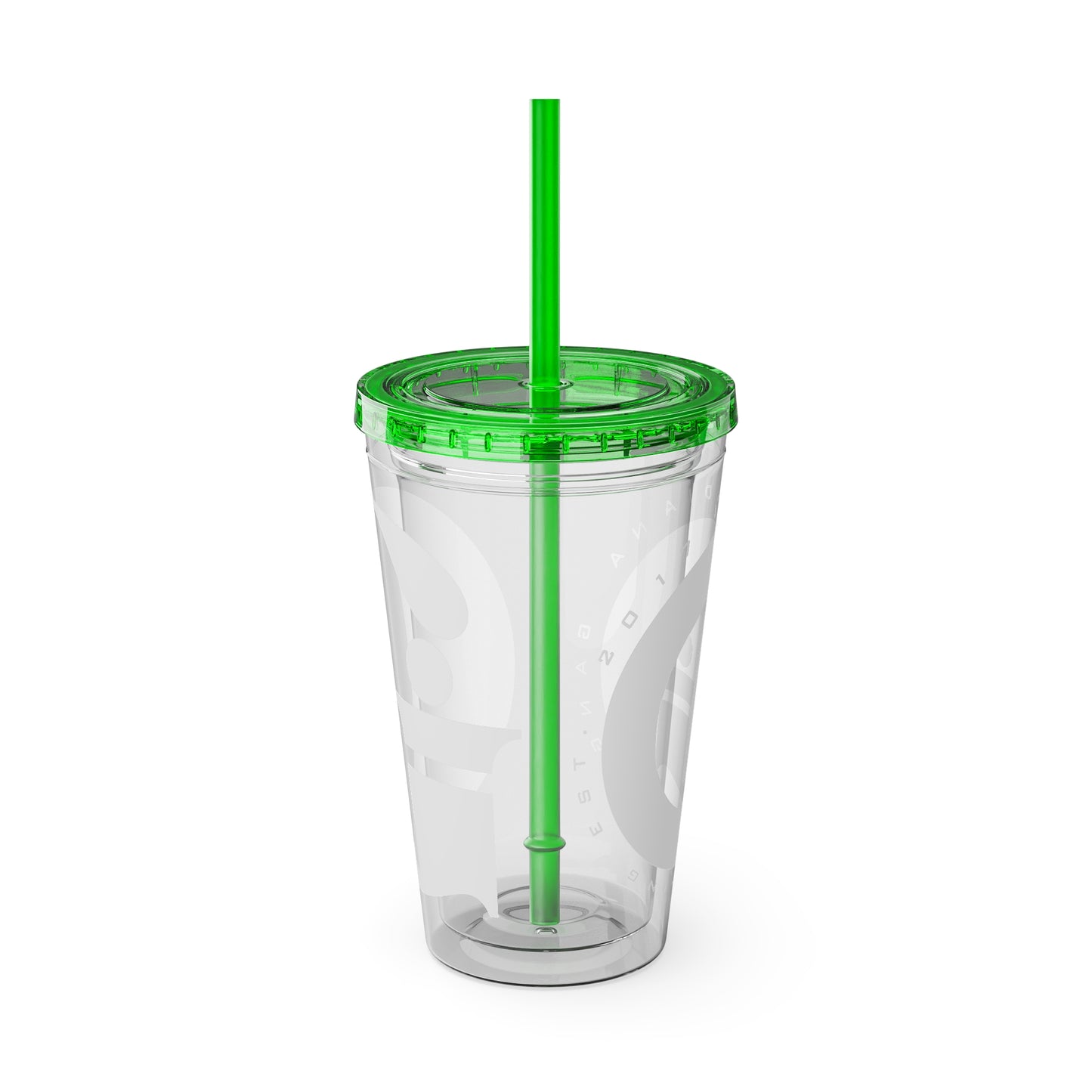 Indiana Gang Logo Sunsplash Tumbler with Straw, 16oz Accessory