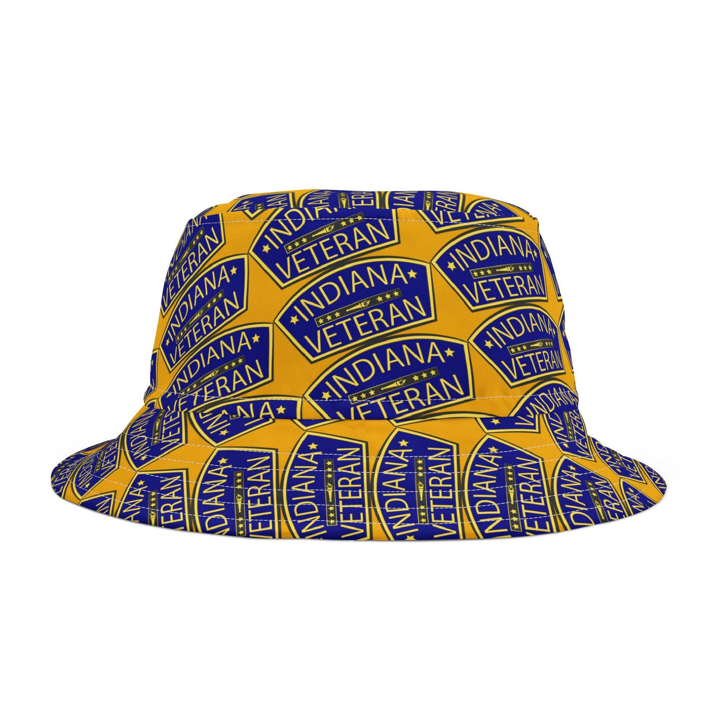 Indiana Veteran Yellow Bucket Hat