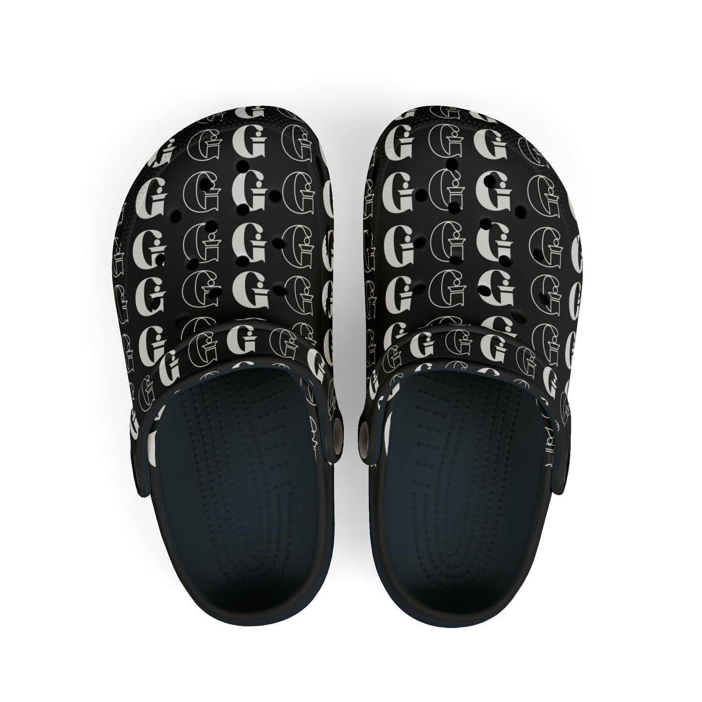 Indiana Gang Kids Black logo Clogs