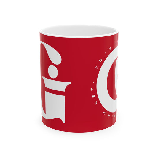 Indiana Gang Red Ceramic Mug, (11oz, 15oz) Accessory