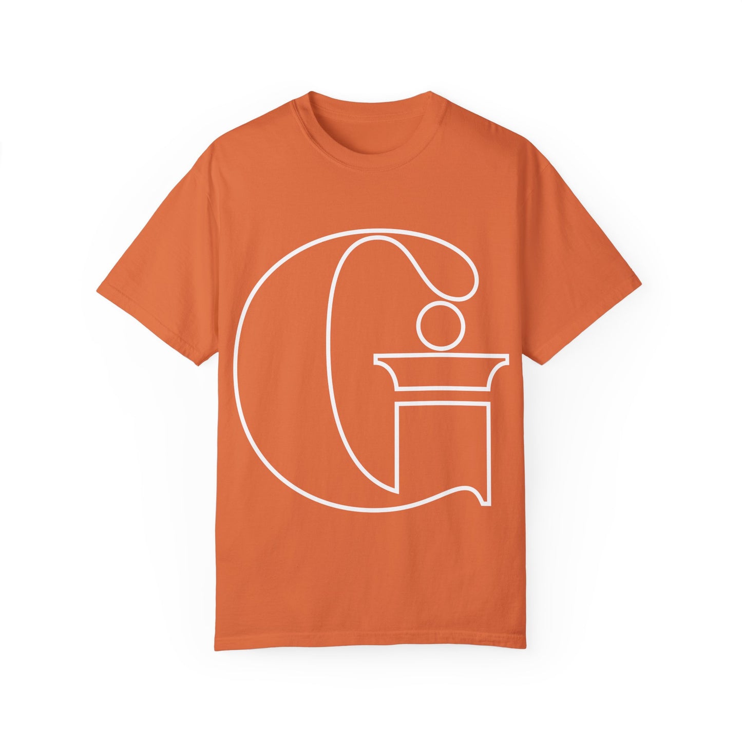 Indiana Gang Outline Logo Unisex Garment-Dyed T-shirt