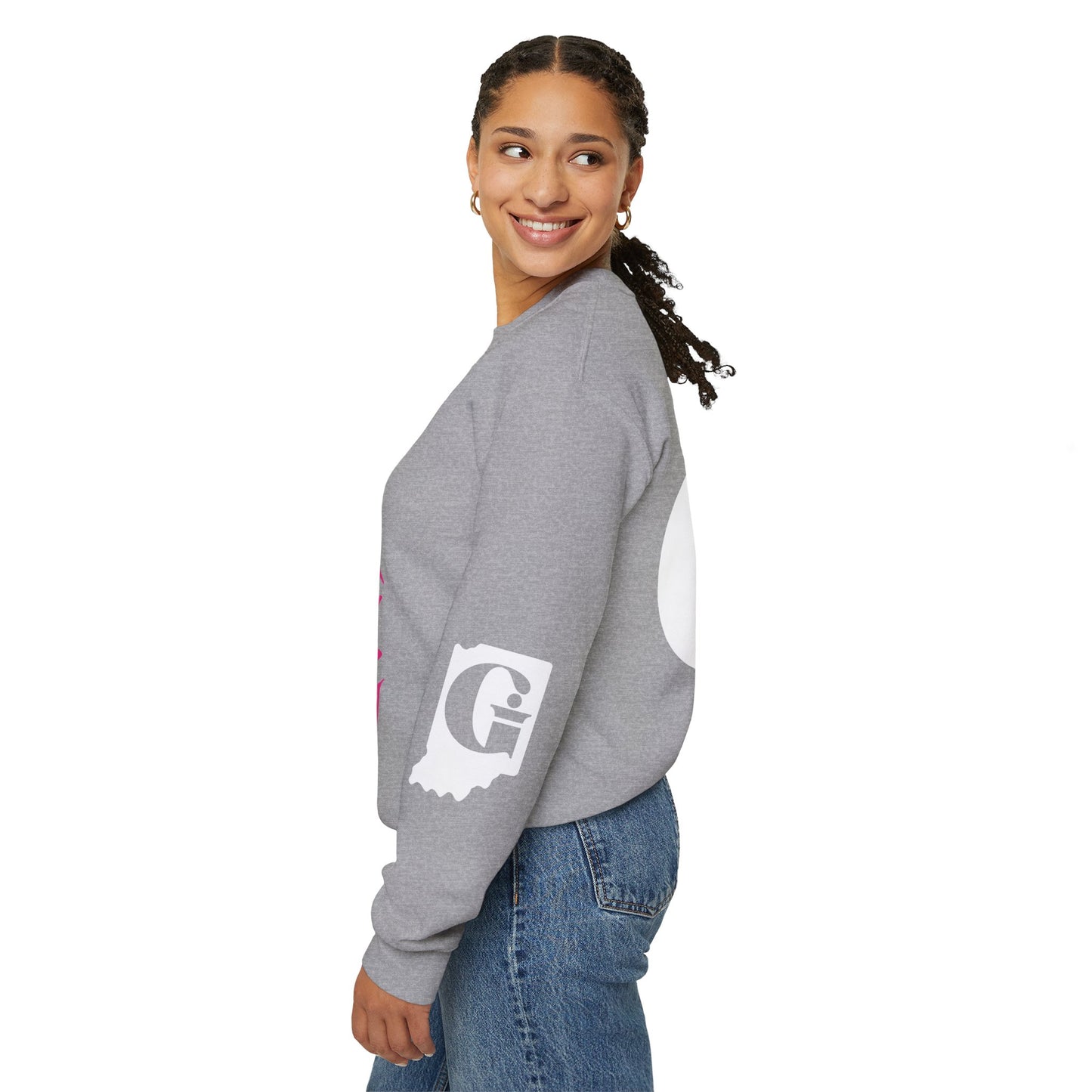 Ladies Indiana Gang Eyes Unisex Heavy Blend™ Crewneck Sweatshirt