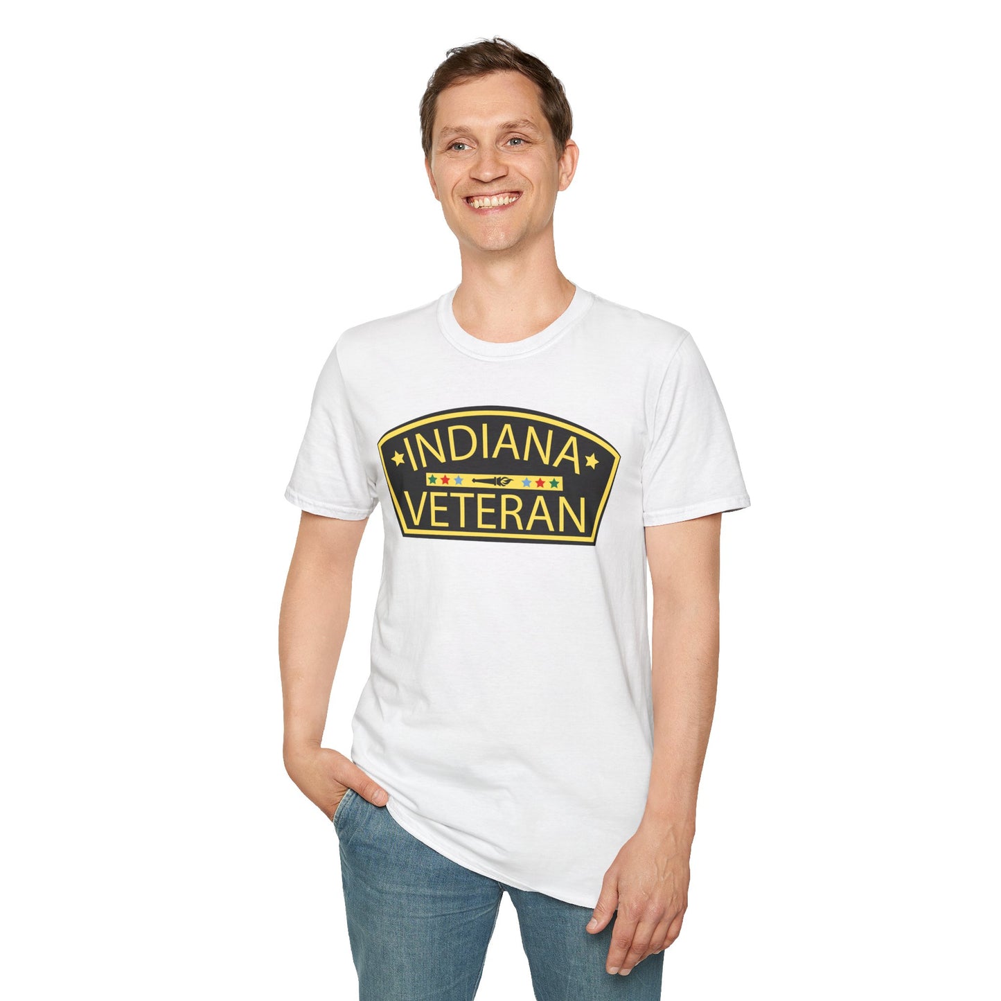 Indiana Gang Veteran Unisex Softstyle T-Shirt