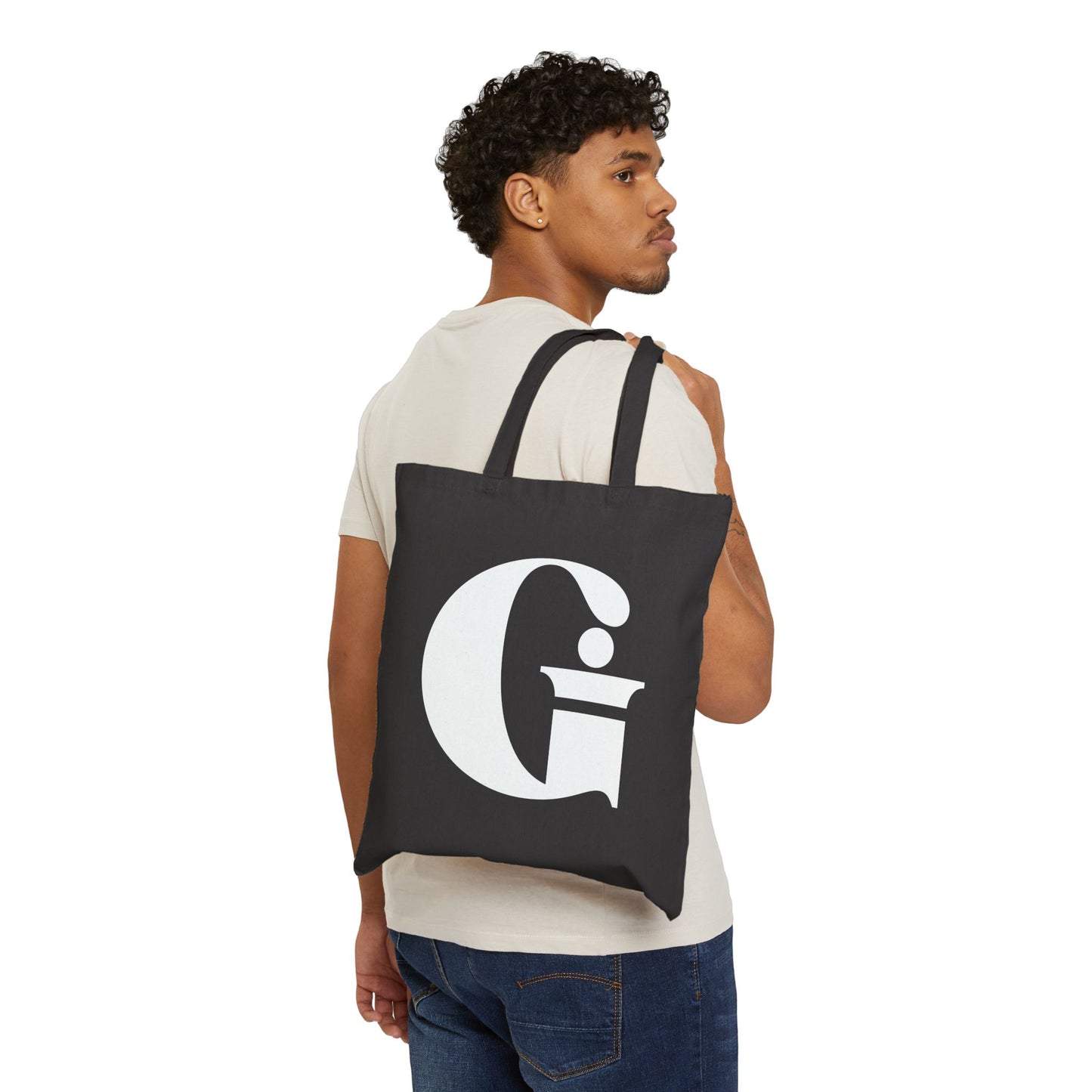 Indiana Gang Logo Cotton Canvas Tote Bag Accessory