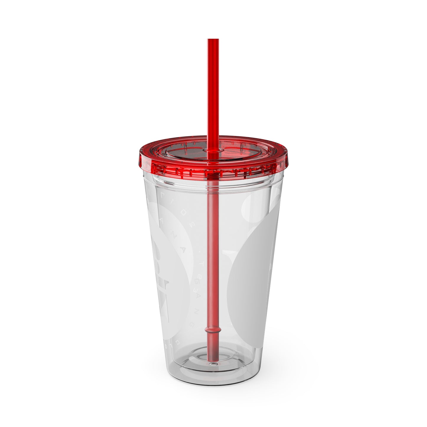 Indiana Gang Logo Sunsplash Tumbler with Straw, 16oz Accessory