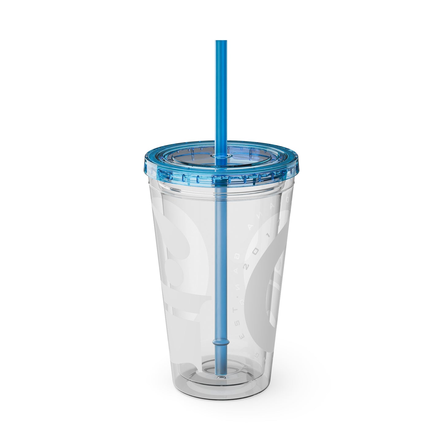 Indiana Gang Logo Sunsplash Tumbler with Straw, 16oz Accessory