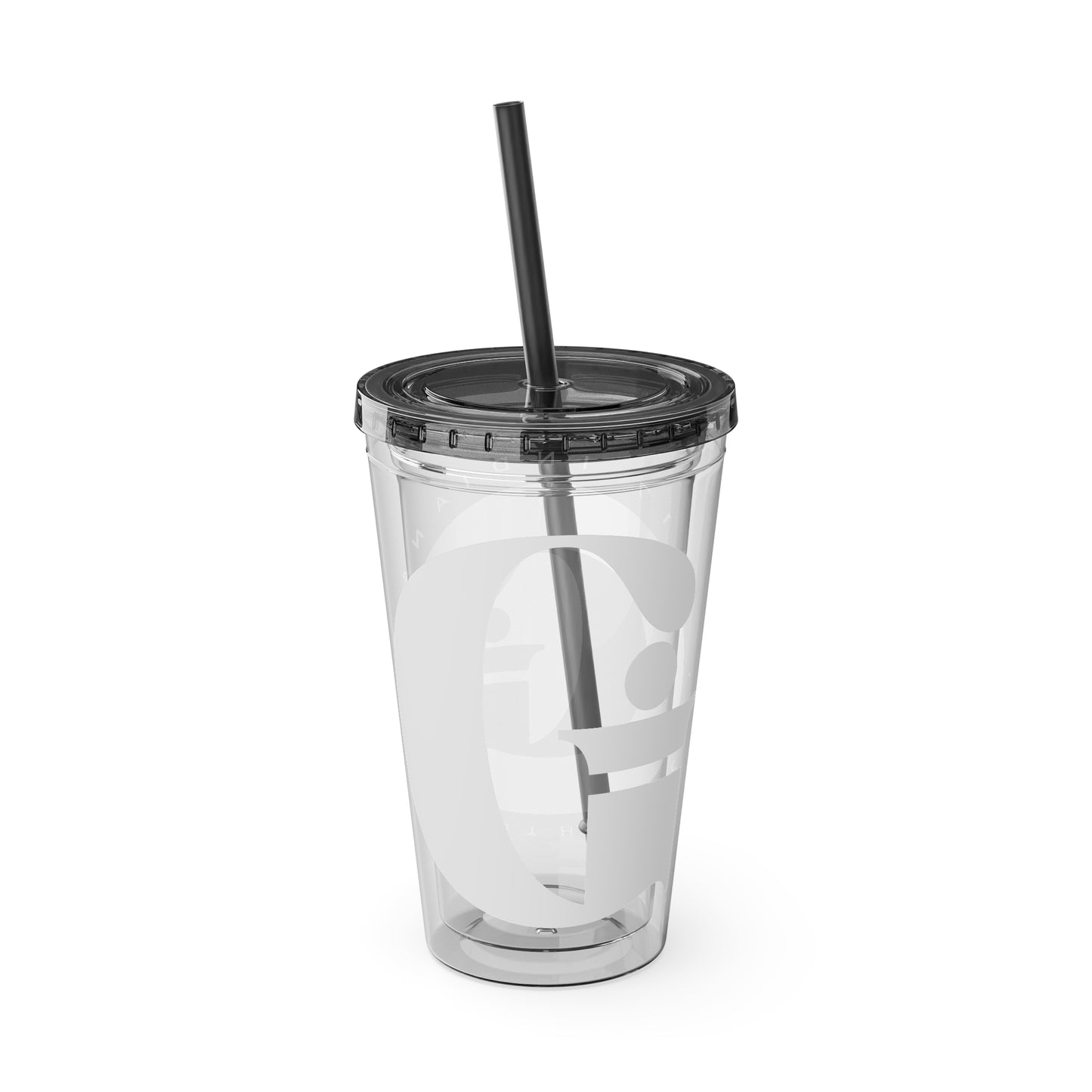 Indiana Gang Logo Sunsplash Tumbler with Straw, 16oz Accessory