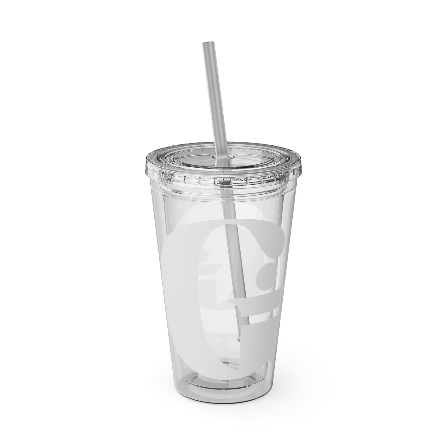 Indiana Gang Logo Sunsplash Tumbler with Straw, 16oz Accessory