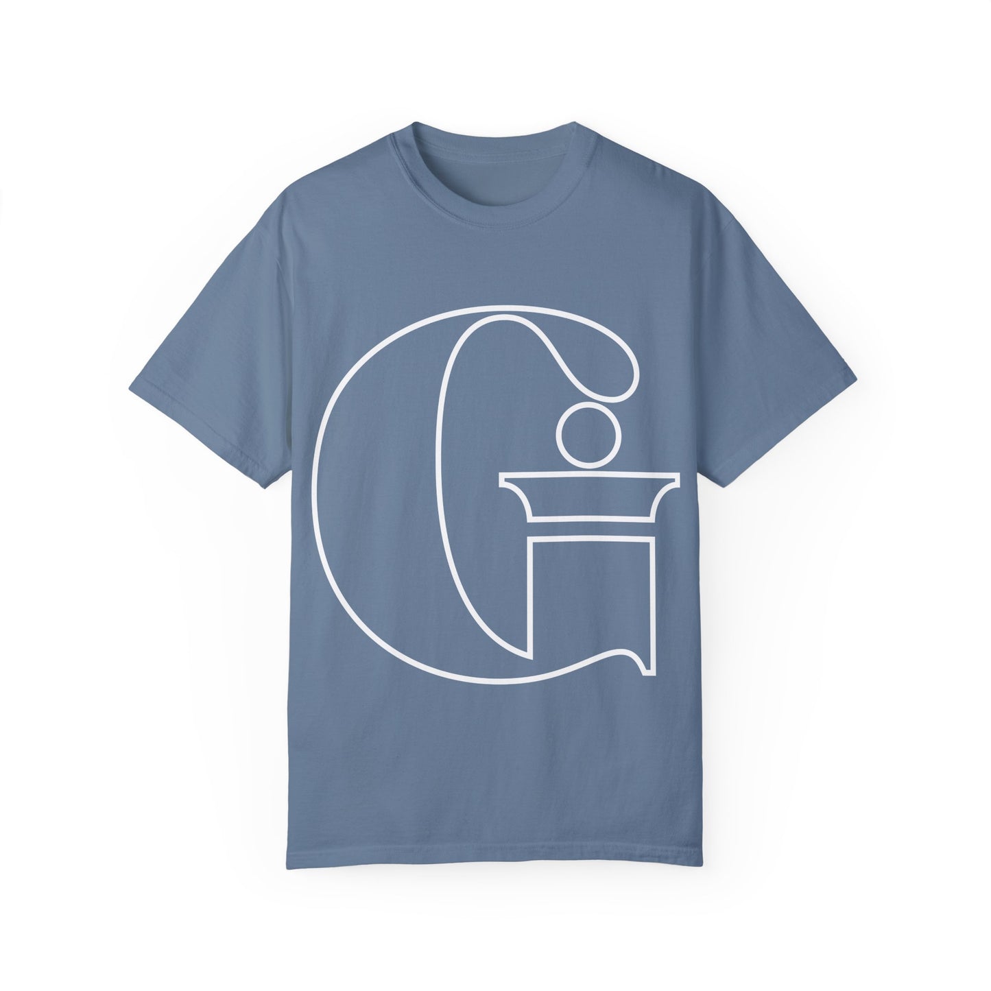 Indiana Gang Outline Logo Unisex Garment-Dyed T-shirt