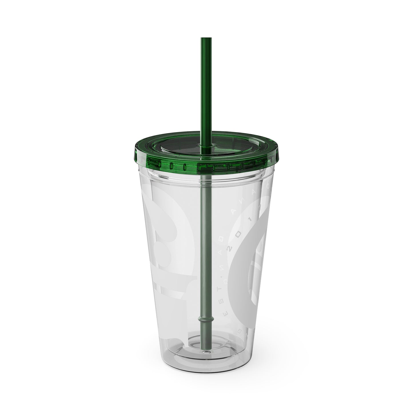 Indiana Gang Logo Sunsplash Tumbler with Straw, 16oz Accessory