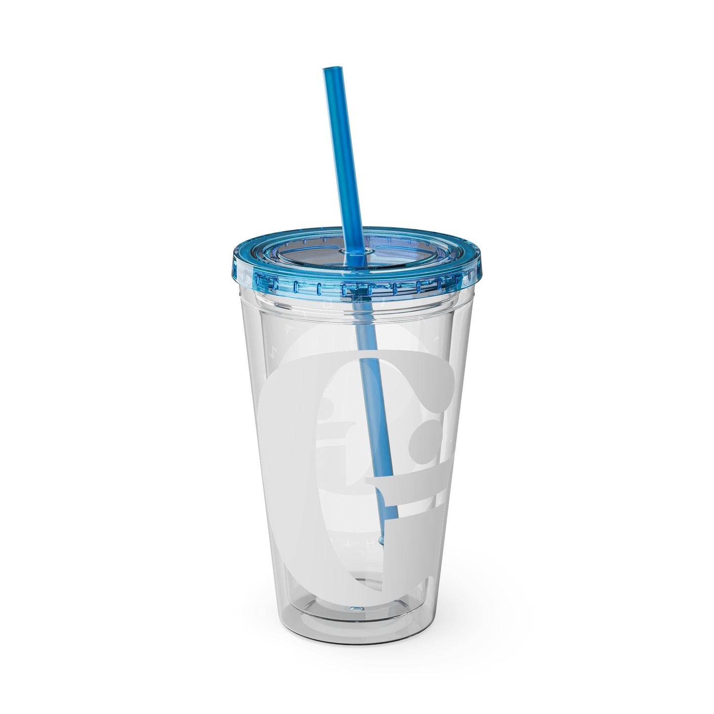 Indiana Gang Logo Sunsplash Tumbler with Straw, 16oz Accessory