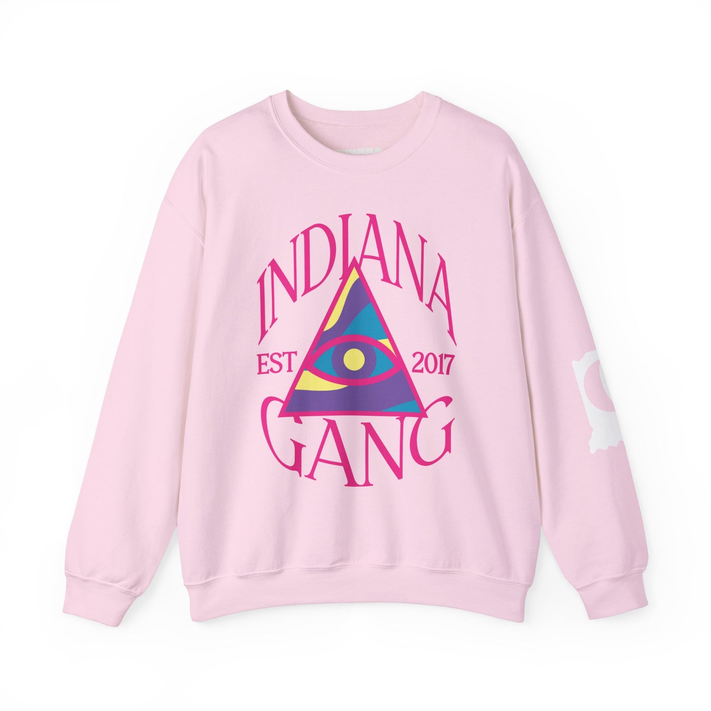 Ladies Indiana Gang Eyes Unisex Heavy Blend™ Crewneck Sweatshirt