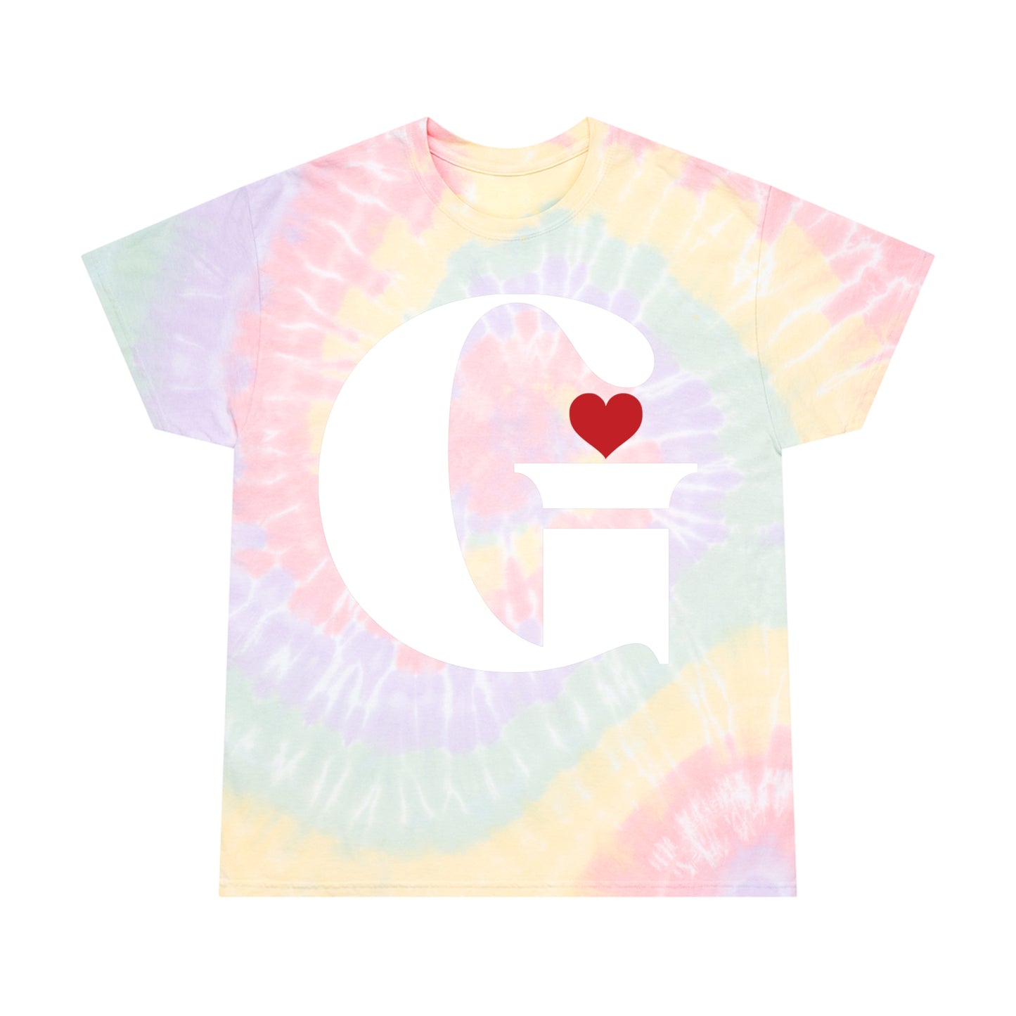 Indiana Gang Heart Ladies Tie-Dye Tee, Spiral