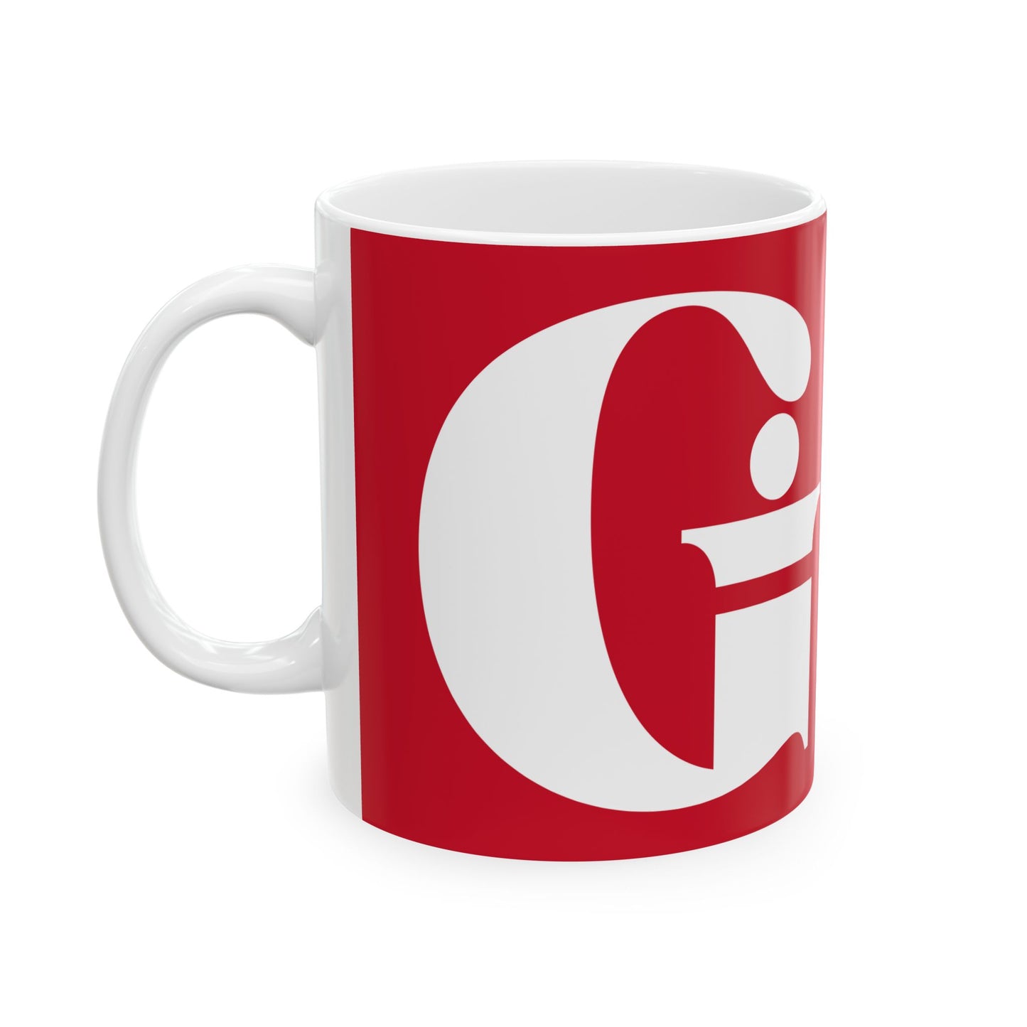 Indiana Gang Red Ceramic Mug, (11oz, 15oz) Accessory