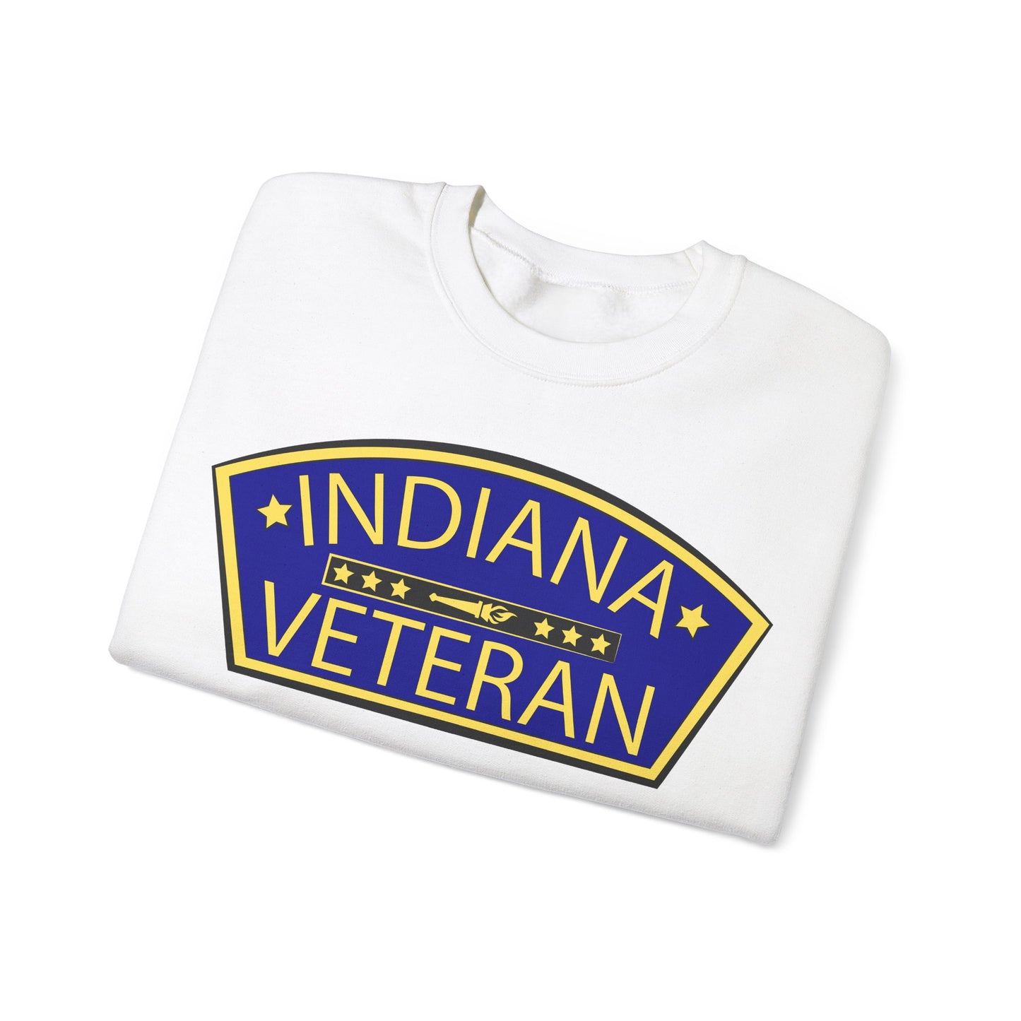 Indiana Veteran White Sweatshirt