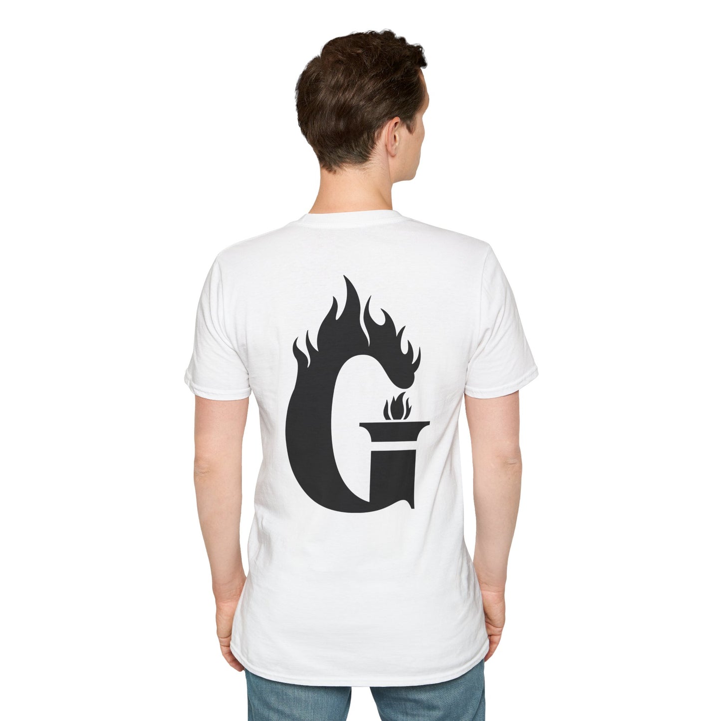 Indiana Gang Fire Unisex Softstyle T-Shirt