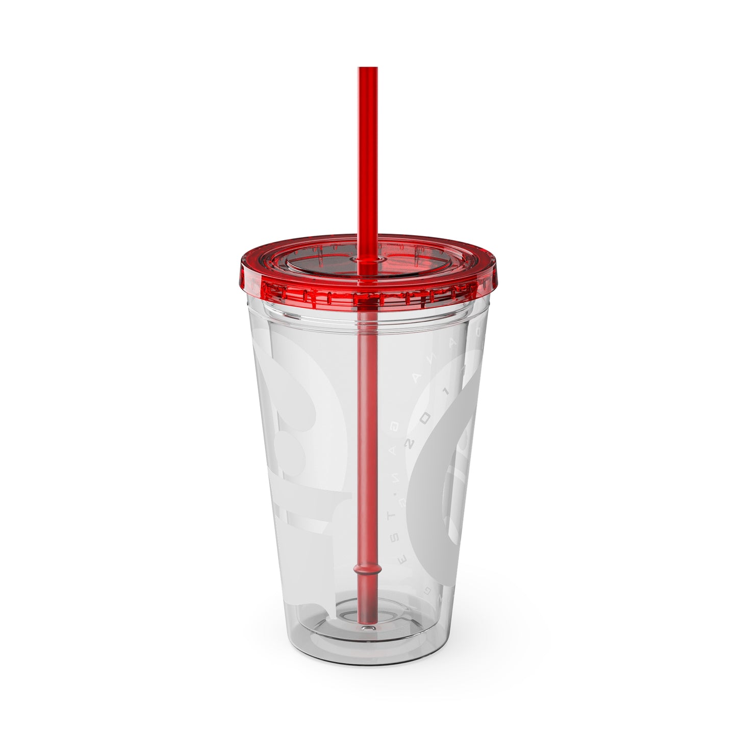 Indiana Gang Logo Sunsplash Tumbler with Straw, 16oz Accessory