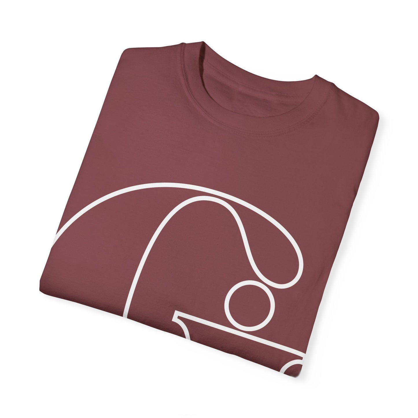 Indiana Gang Outline Logo Unisex Garment-Dyed T-shirt