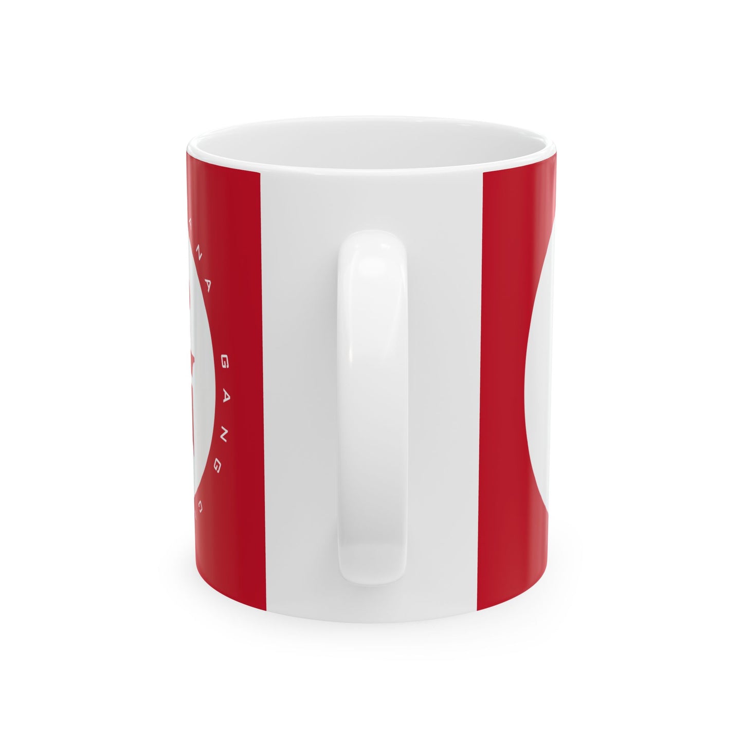 Indiana Gang Red Ceramic Mug, (11oz, 15oz) Accessory