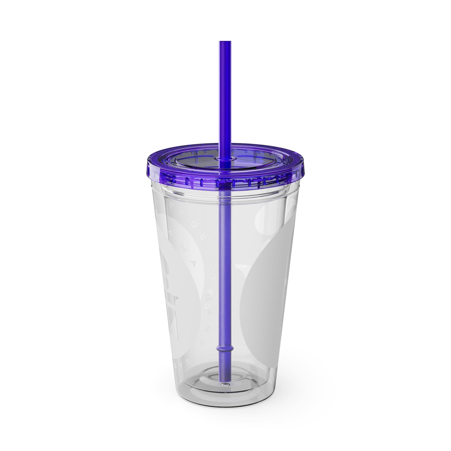 Indiana Gang Logo Sunsplash Tumbler with Straw, 16oz Accessory