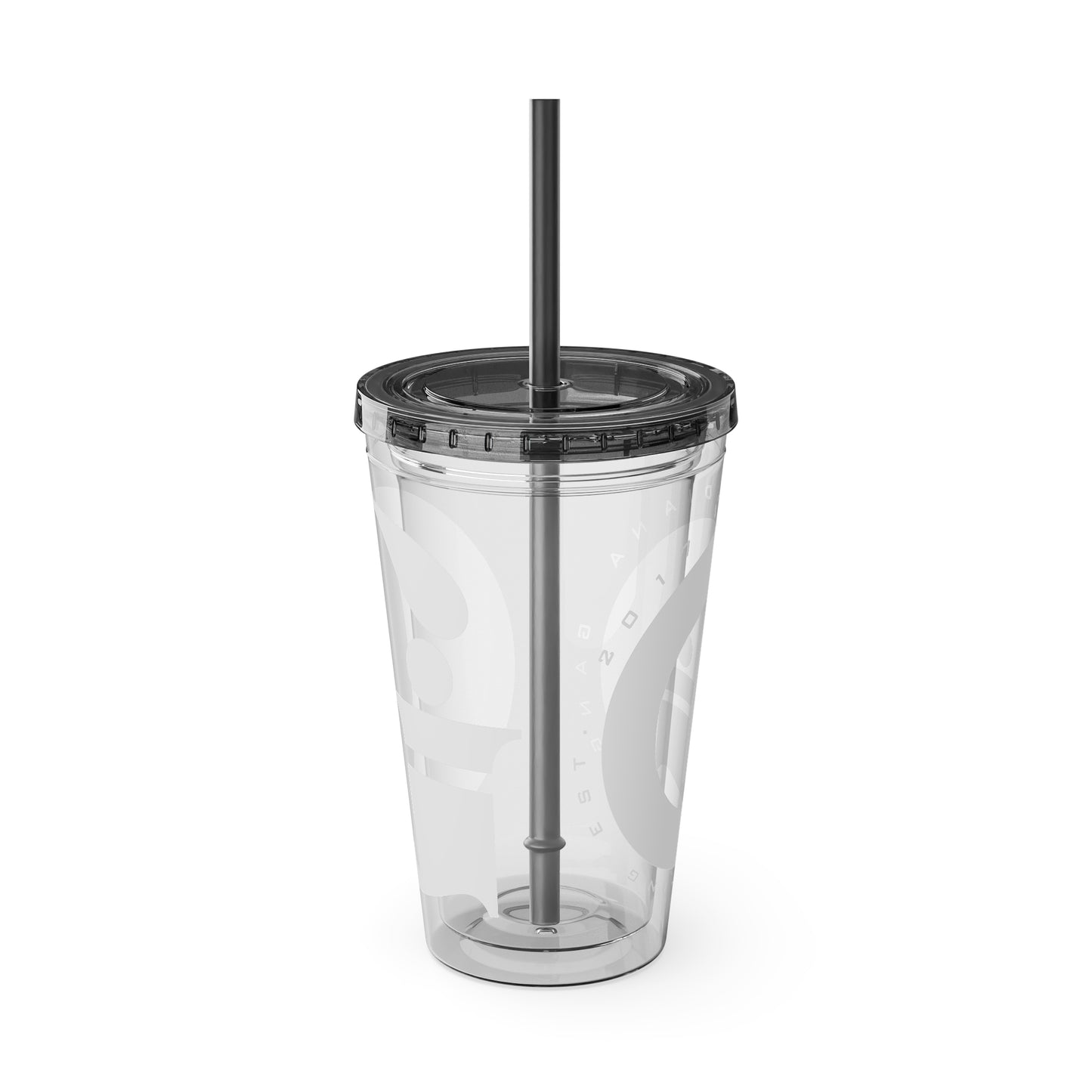 Indiana Gang Logo Sunsplash Tumbler with Straw, 16oz Accessory