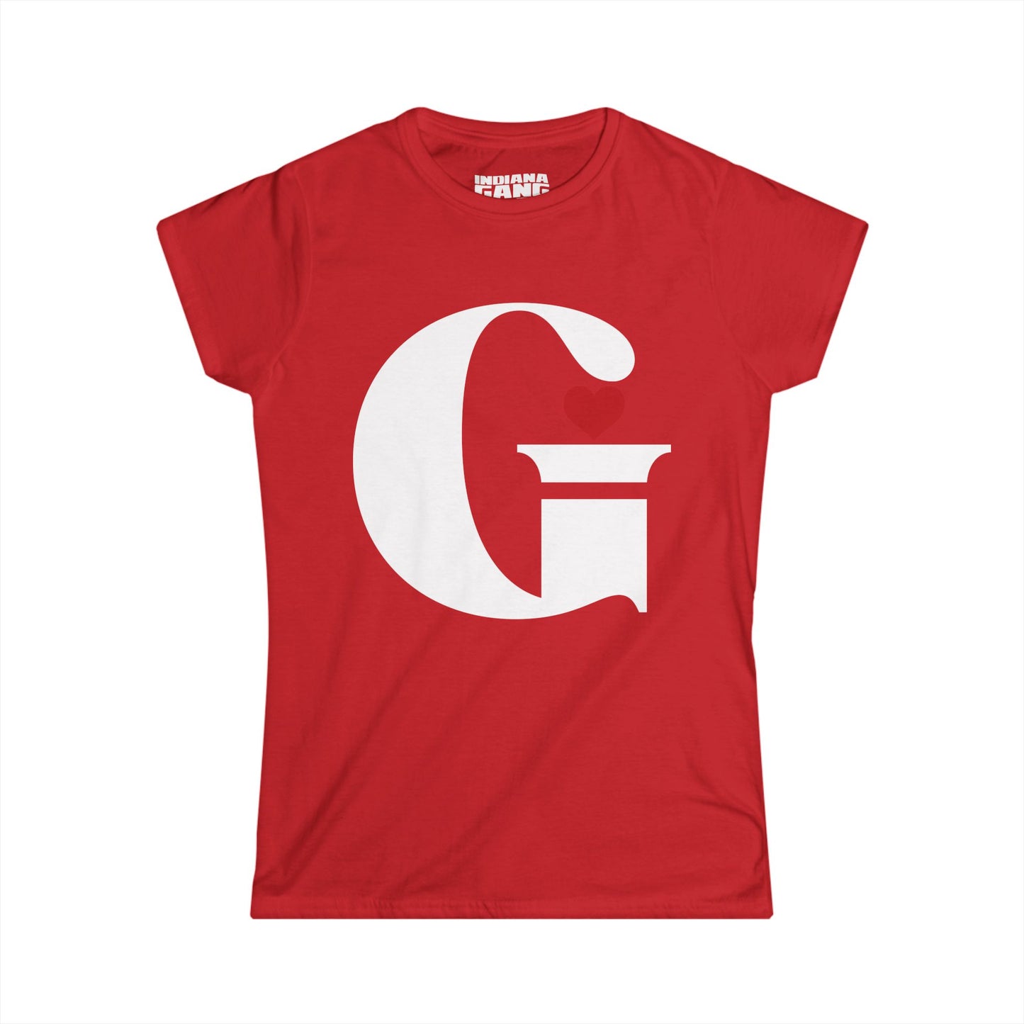 Indiana Gang Heart Women's Softstyle Tee