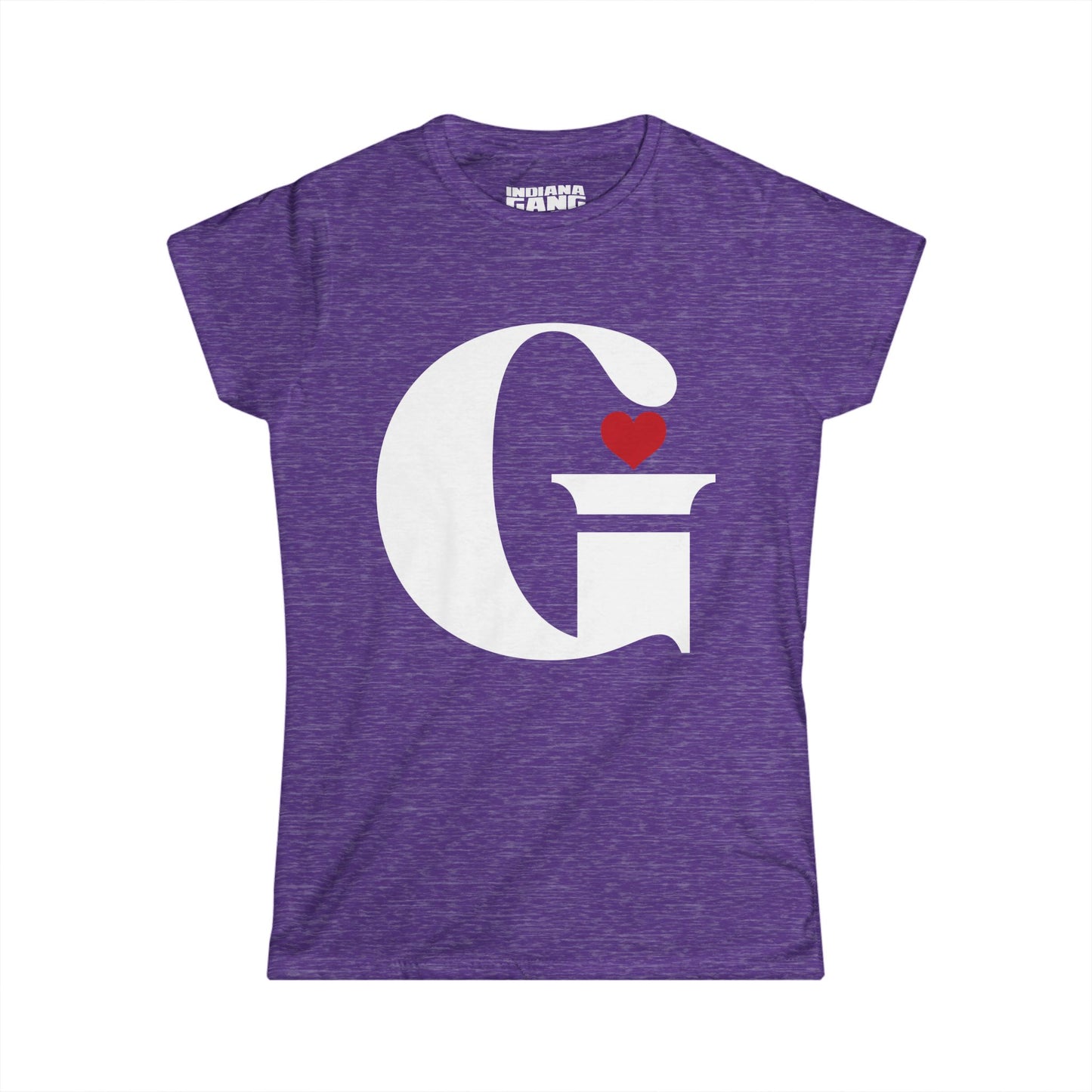 Indiana Gang Heart Women's Softstyle Tee