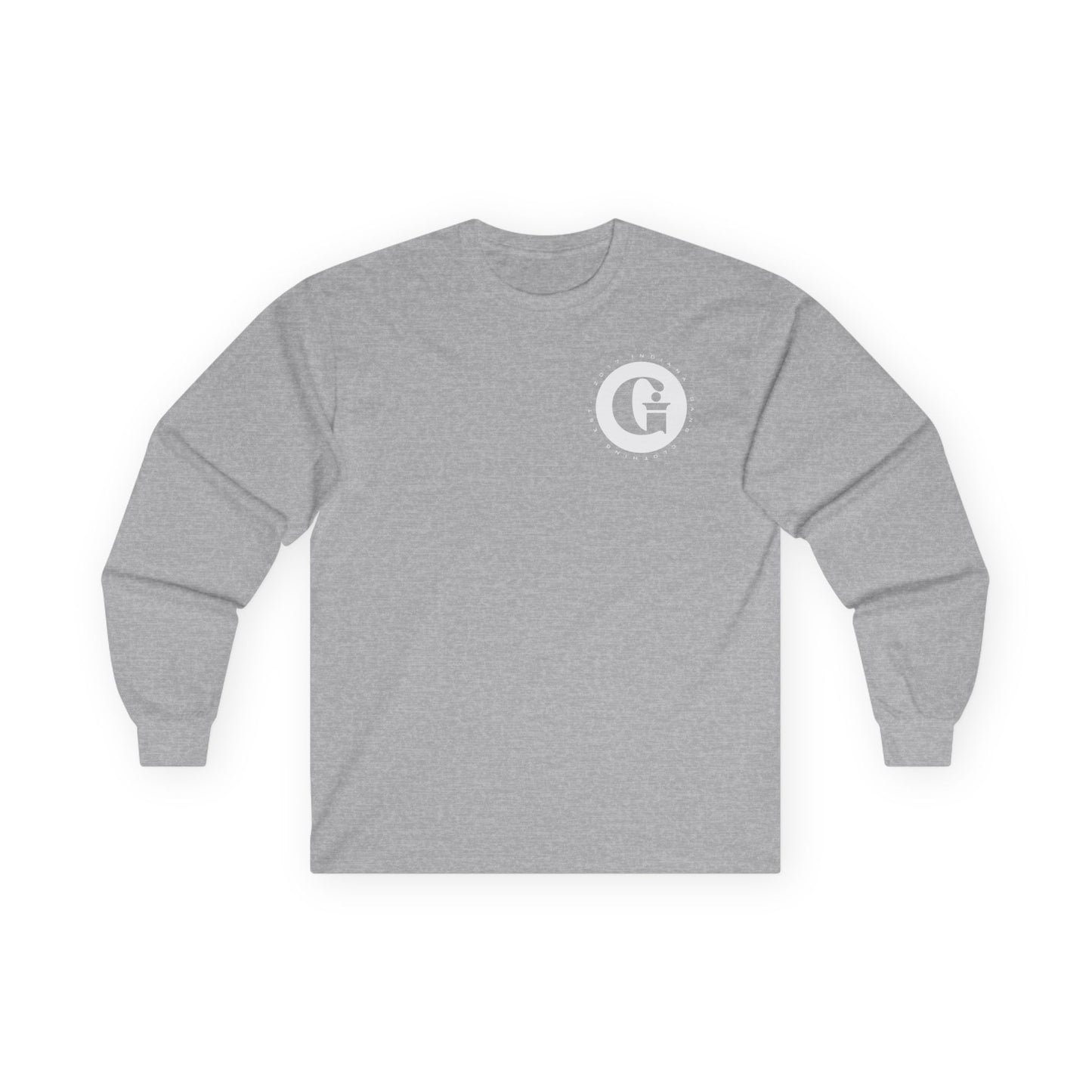 Indiana Gang Logo On Back Long Sleeve T-shirt