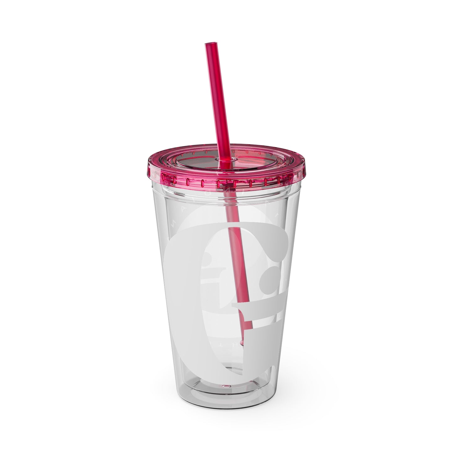 Indiana Gang Logo Sunsplash Tumbler with Straw, 16oz Accessory