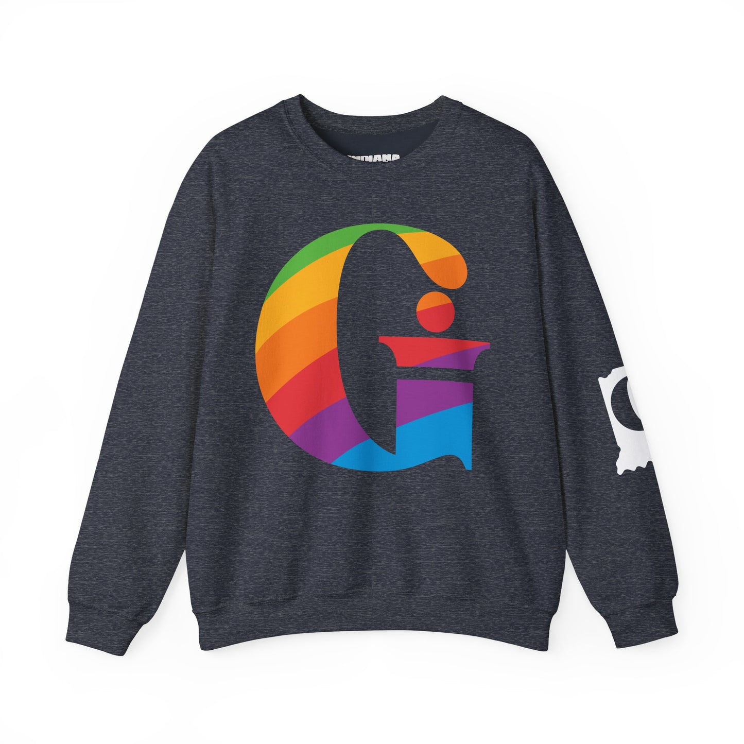 Indiana Gang Colours Unisex Heavy Blend™ Crewneck Sweatshirt