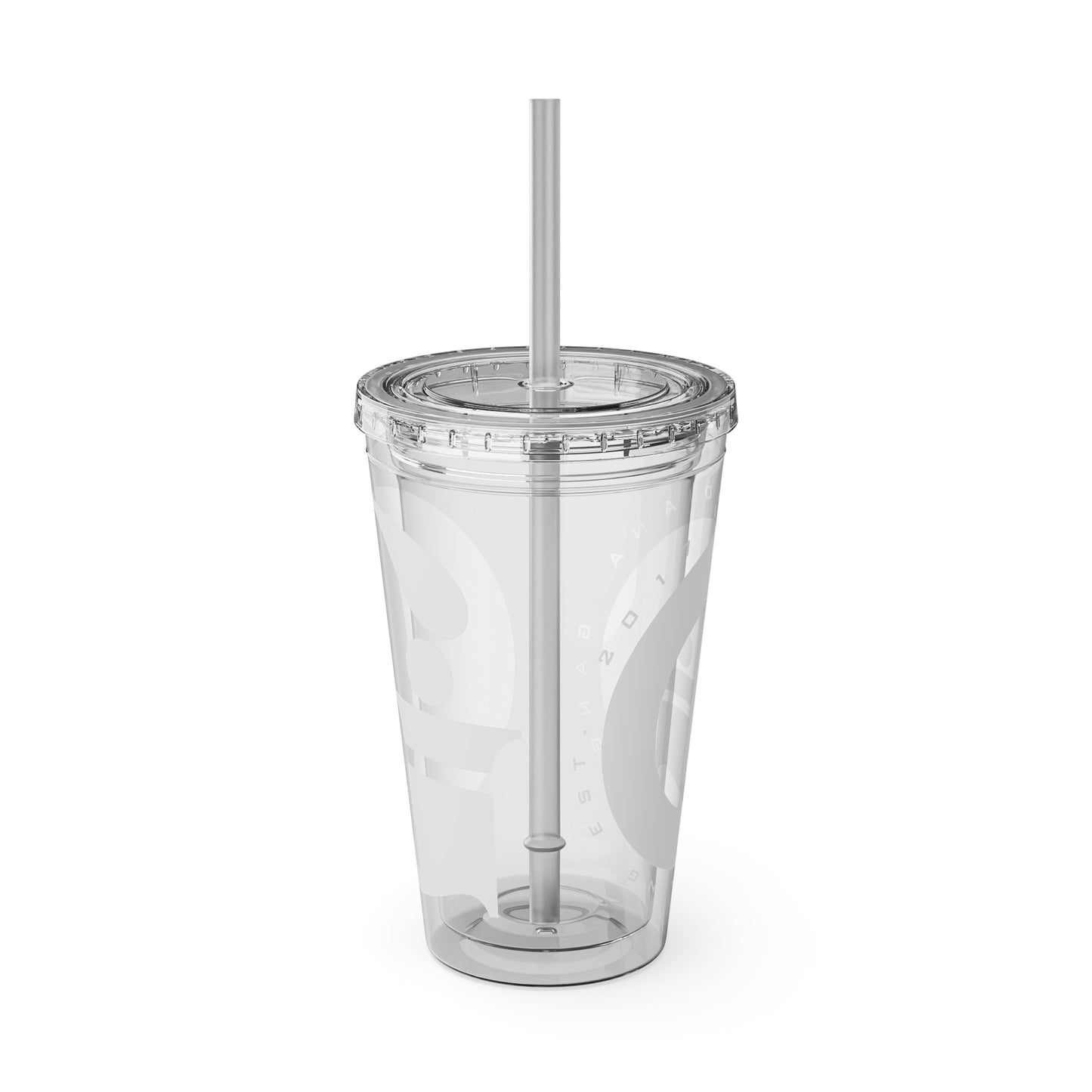 Indiana Gang Logo Sunsplash Tumbler with Straw, 16oz Accessory